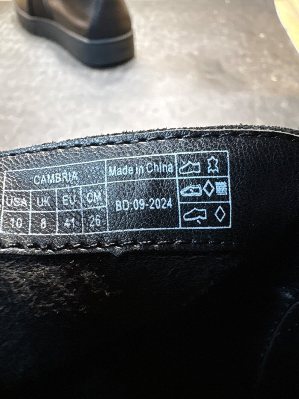 Vionic Cambria Black Leather Slip On Sneakers Womens US 10 UK 8 EU 41 - Picture 9 of 9